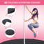 Tapis noir Pole Dance, 2 po d'épaisseur x 5 pi de largeur, pliable. Noyau en mousse. Housse imperméable. Convient à plusieurs bases. Idéal pour les débutants à la maison pliable, noir. Intérieur. Excellent excellent débutant danseur