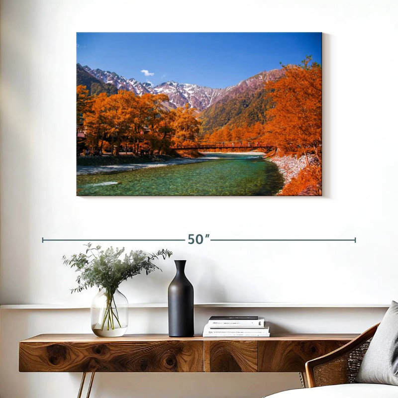 Ravi Kamikochi Autumn, H 26 po x l 39 po