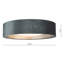 Analiha Plastic Flush Mount-184834608