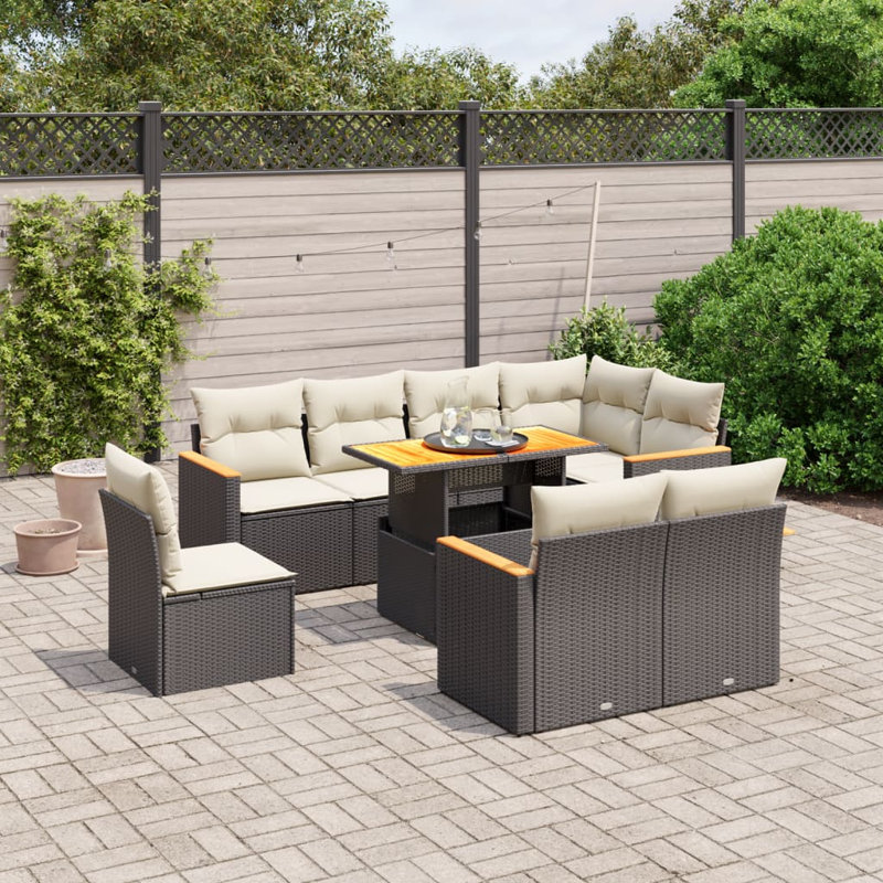 Ensemble de canapé de jardin Vidaxl
