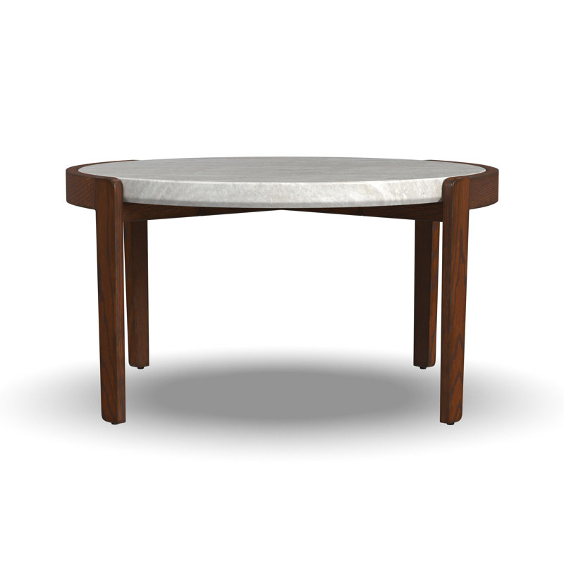 Palette Stone Short Bunching End Table, 15" H x 28" W x 28" D