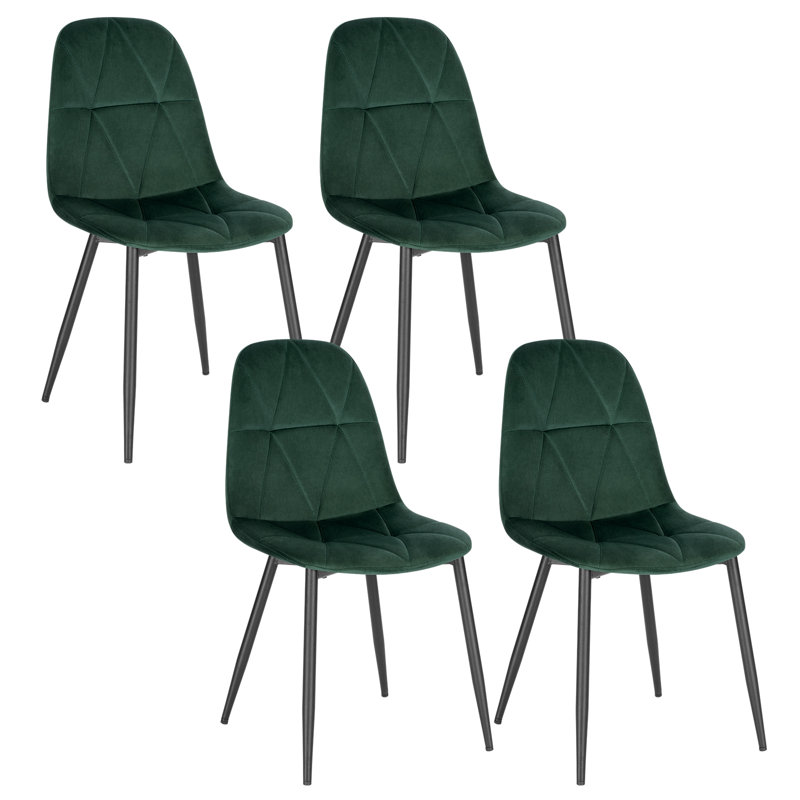 Side chair Set Dasan, Dark Green 