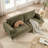 Upholstered Standard Sofa with Solid Wood Legs-757613644