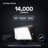 Traditional Wallpack - 14000 Lumen - 4000K - Bronze