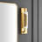 Makennah Plastic LED Flush Mounted Sconce