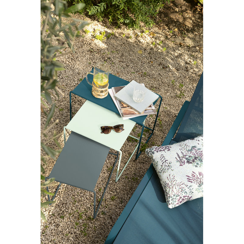 Oulala Outdoor Side Table, Retro Bouquet