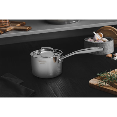 Tramontina 3 Pcs. Tri-Ply Stainless Steel Saucepan Set