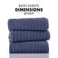 Ensemble de draps de bain en coton Fralick-620046503