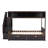 Over  Bunk Bed With Shelfsstorage Staircase And  Drawers