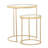 Shinde Glass Top Nesting Tables