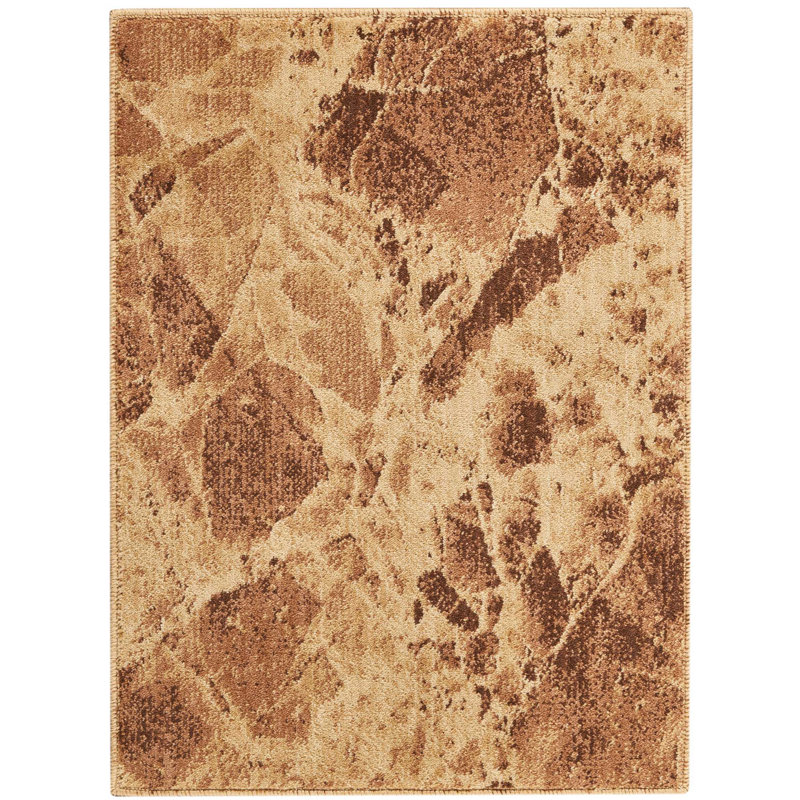 Tapis contemporain au lait Anastasia, Rectangle 2 pi x 2 pi 9 po