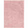 Papastamelos Basics Emerson Plain Textured Pink Shag Area Rug