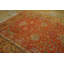 Tapis Oushak rustique antique à grande échelle