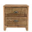Carruthers 55.5cm W Solid Wood Bedside Table