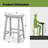 Counter Stool with Solid Wood Frame-1095588909