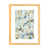 Toile avec cadre en bois beige sélectionné