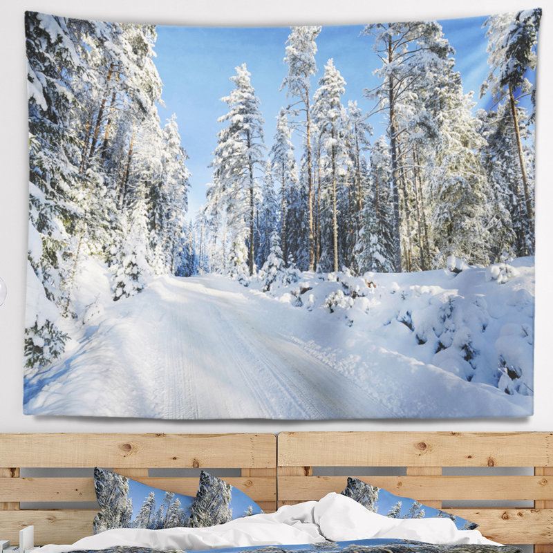 Tapisserie Schafer Blue Winter, H 32 po x l 39 po