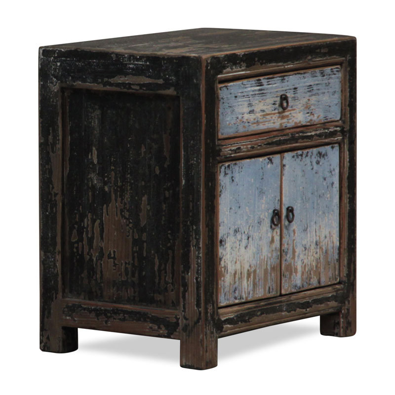 Bangkok 50cm W Solid Wood Bedside Table