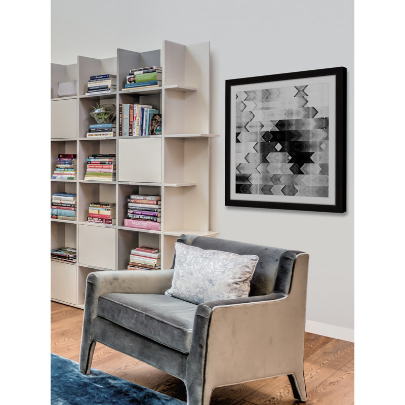 Single Picture Frame Print, 51 cm H x 51 cm W, Black