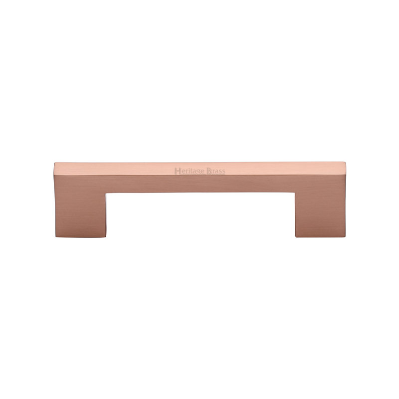 Heritage Brass Heritage Cabinet Pull Metro Design, 21.2cm L x 1cm W, Matte Black