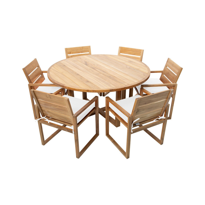 Ensemble repas 60 po Uvita, Taupe