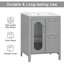 Meuble-lavabo 24 po avec lavabo en céramique-977654802