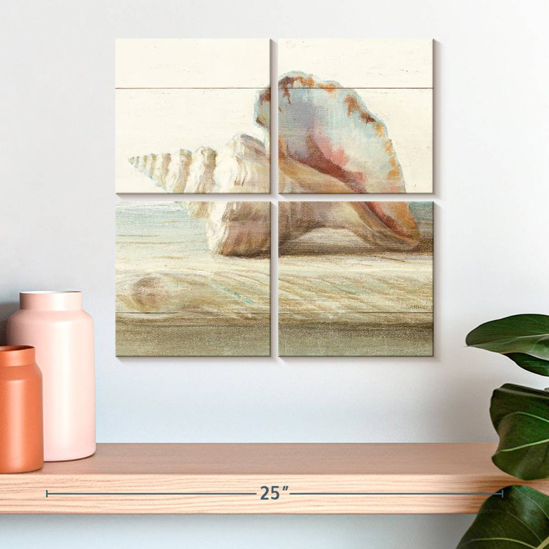 Aletra Driftwood Shell IV, H 18 po x l 18 po