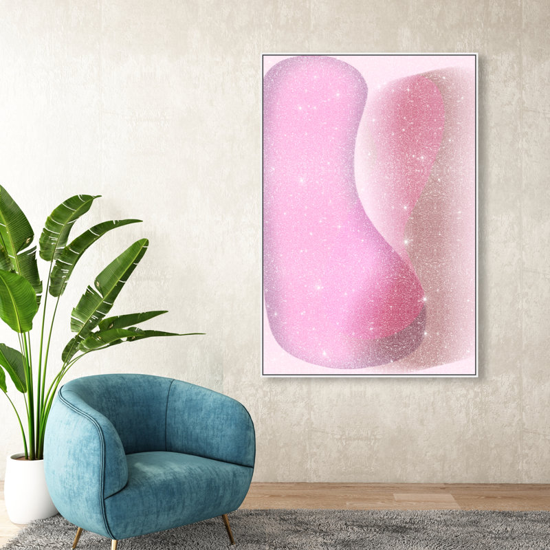Dancing Lovers Print by Oliver Gal, 46"H x 31"W, White Floater Frame