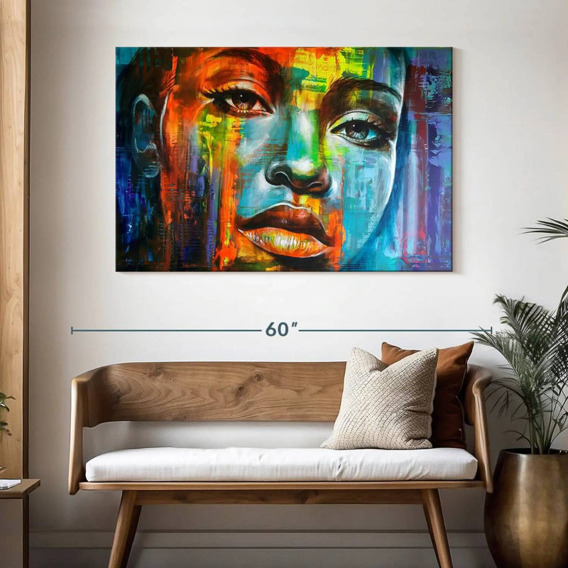 Leisha Anga Kiss, 32" H x 48" W