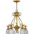 Plantation 5-Light Pineapple Chandelier-1010142712