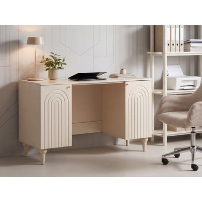 ARVANI MDF Solid Wood Executive Desk
