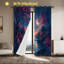 2 PCS rideaux occultants avec œillets, rideaux Mystical Moonlit River Fantasy Night Forest-754375079