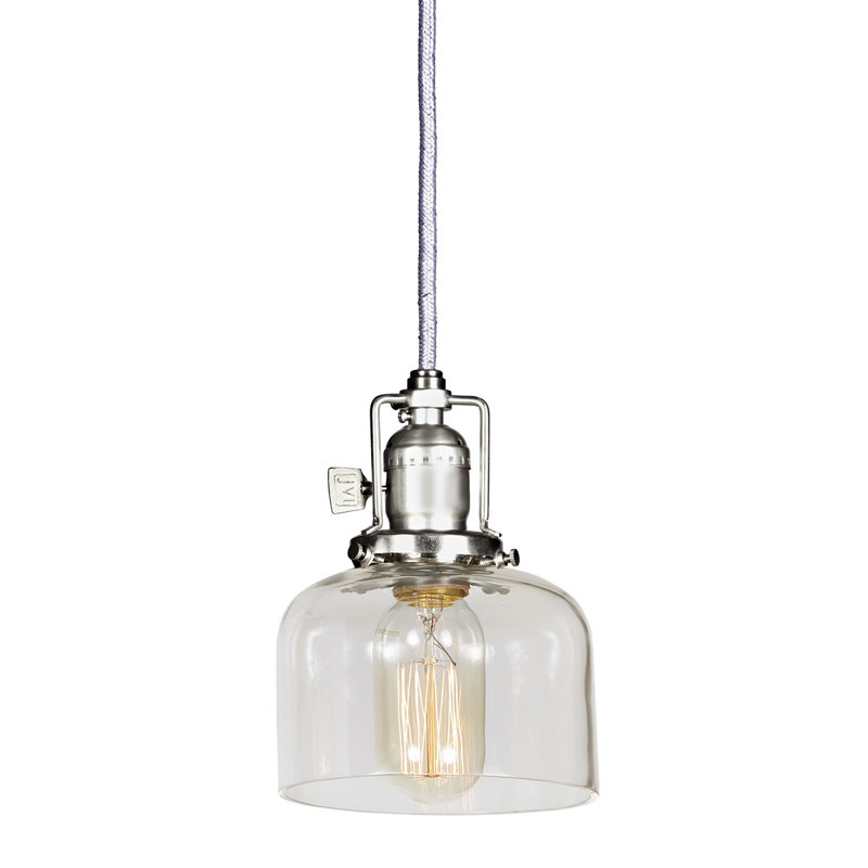 Shumway 1 - Light Single Pendant, Pewter