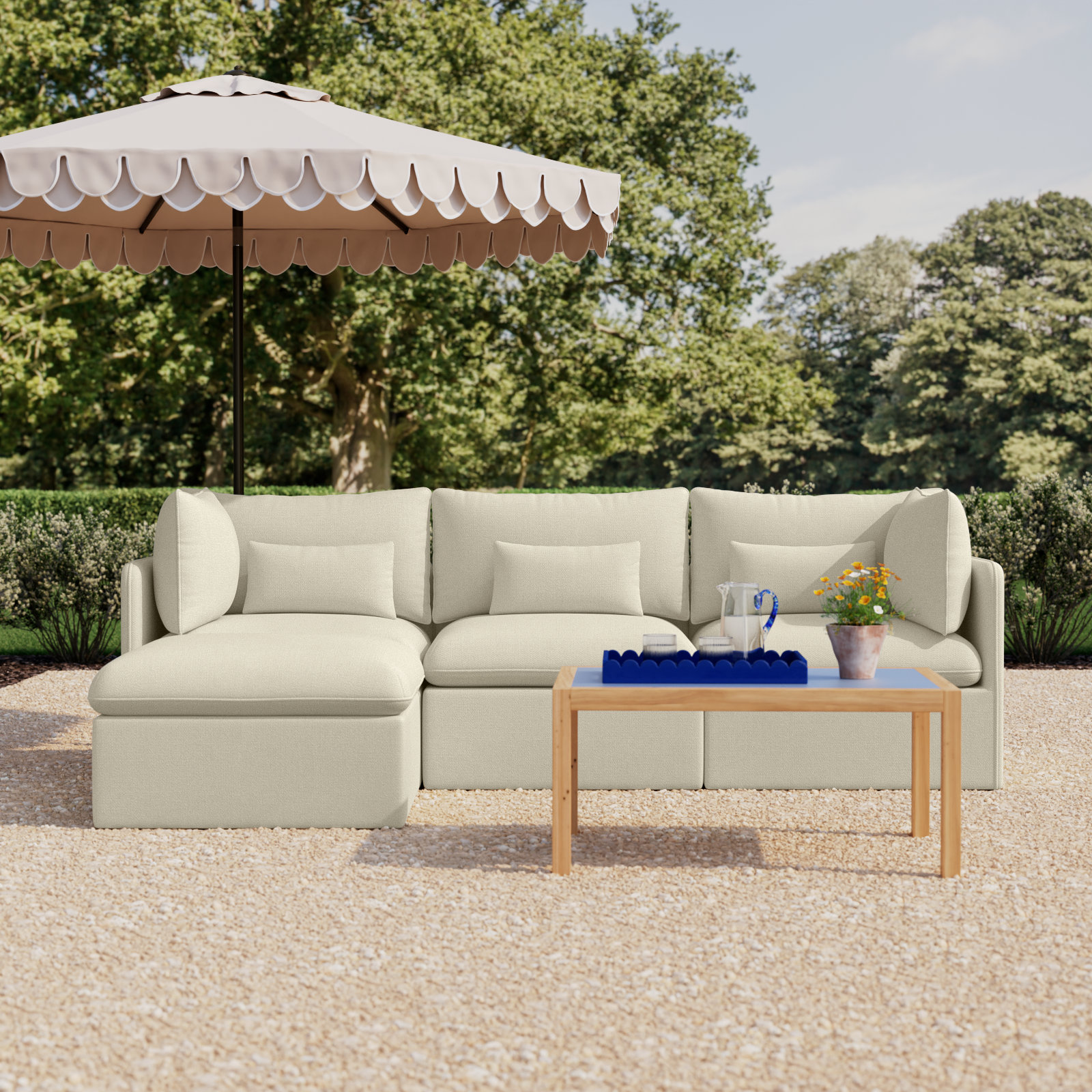 Valliere 4pc Multi-Chair Seating Group
