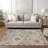 Lummus Washable Damask Indoor / Outdoor Rug-1147820519