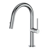 Voltaire Pull Down Single Handle Kitchen Faucet with Side Spray and Accessories
