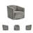 Lagatha Upholstered Swivel Accent Chair