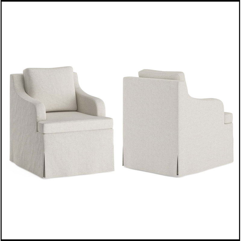 Fauteuil d'appoint sans accoudoirs, méridienne rembourrée en velours côtelé avec siège éponge haute densité, fauteuil simple moderne pour le salon, le coin lecture