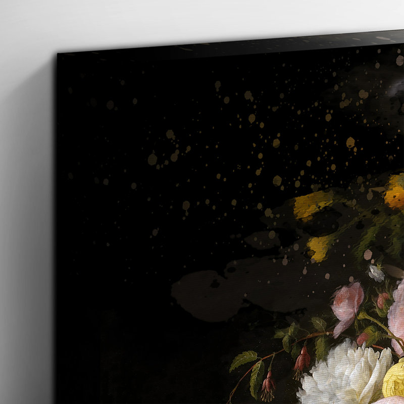 Still Life Flowers - Wrapped Canvas, 50cm H x 76cm W