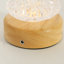 Lampe de bureau ronde rechargeable avec abat-jour en cristal (paquet de 2)