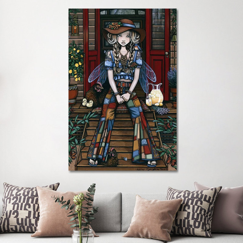 Adaline by Myka Jelina - Wrapped Canvas Print, 152.5 cm H x 101.5 cm W