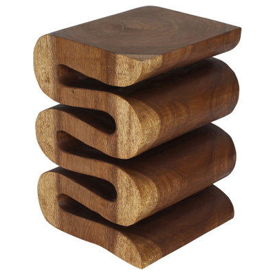 Raechell Solid Wood End Table