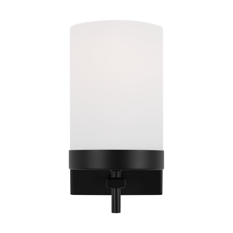 Zire 1 - Light Armed Sconce, No, Midnight Black