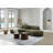 135‘’Curved Upholstered Sectional Sofa, Multiple Seating Positions, Fabric Upholstery Couch For With Pillows For Living Room Office,Apartment-100913456-100913453