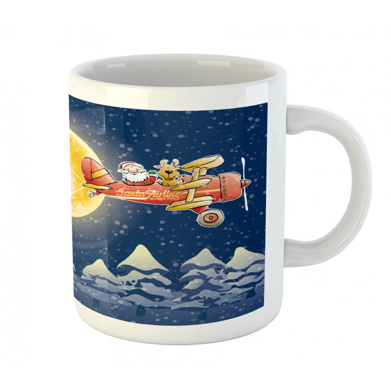 Grande tasse à café père noël