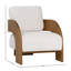 Maravi Upholstered Occasional Chair, Beige