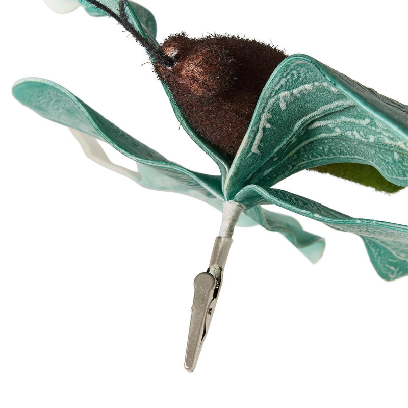 Ensemble de 8 décorations à pince papillon surdimensionnées de 20 po