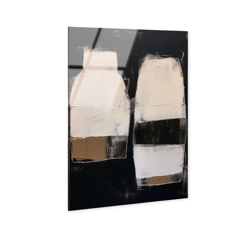 Silent Eruption High-Gloss Frameless Acrylic Glass Wall Art Abstract Print by Oliver Gal, Ready to Hang, 10 x 15, 45"H x 30"W