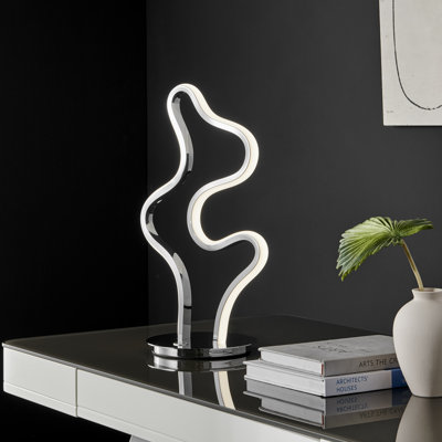 Lucelle Metal Touch Dimmable Integrated LED Novelty Lamp