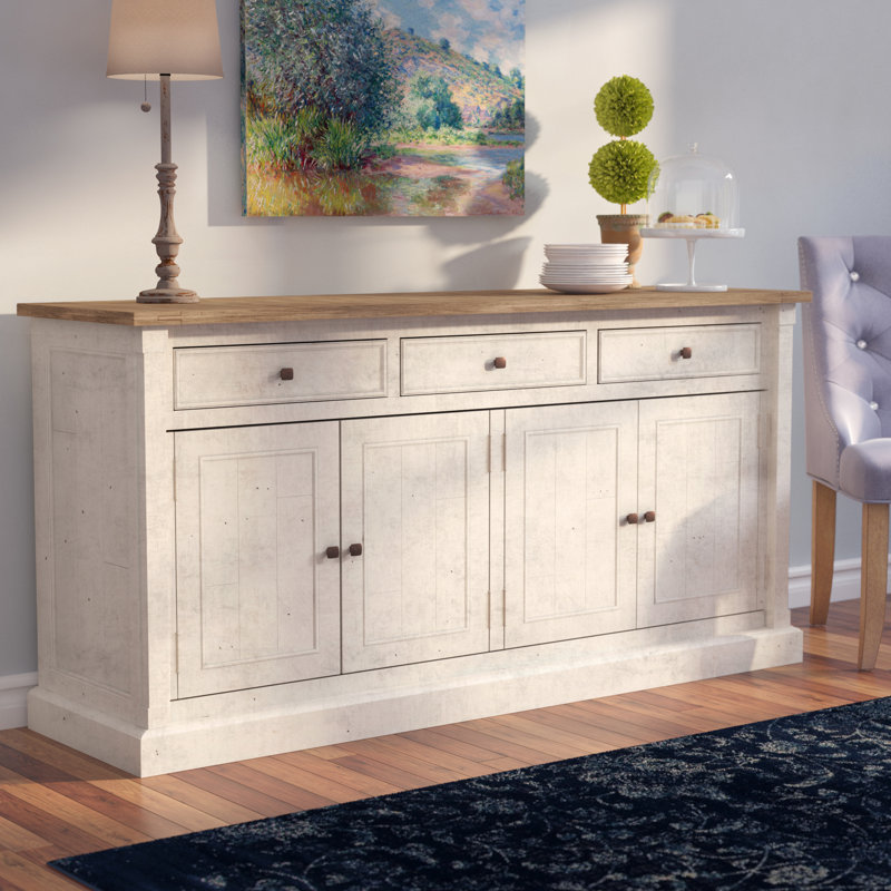 Mahon 70.75'' Solid Wood Sideboard